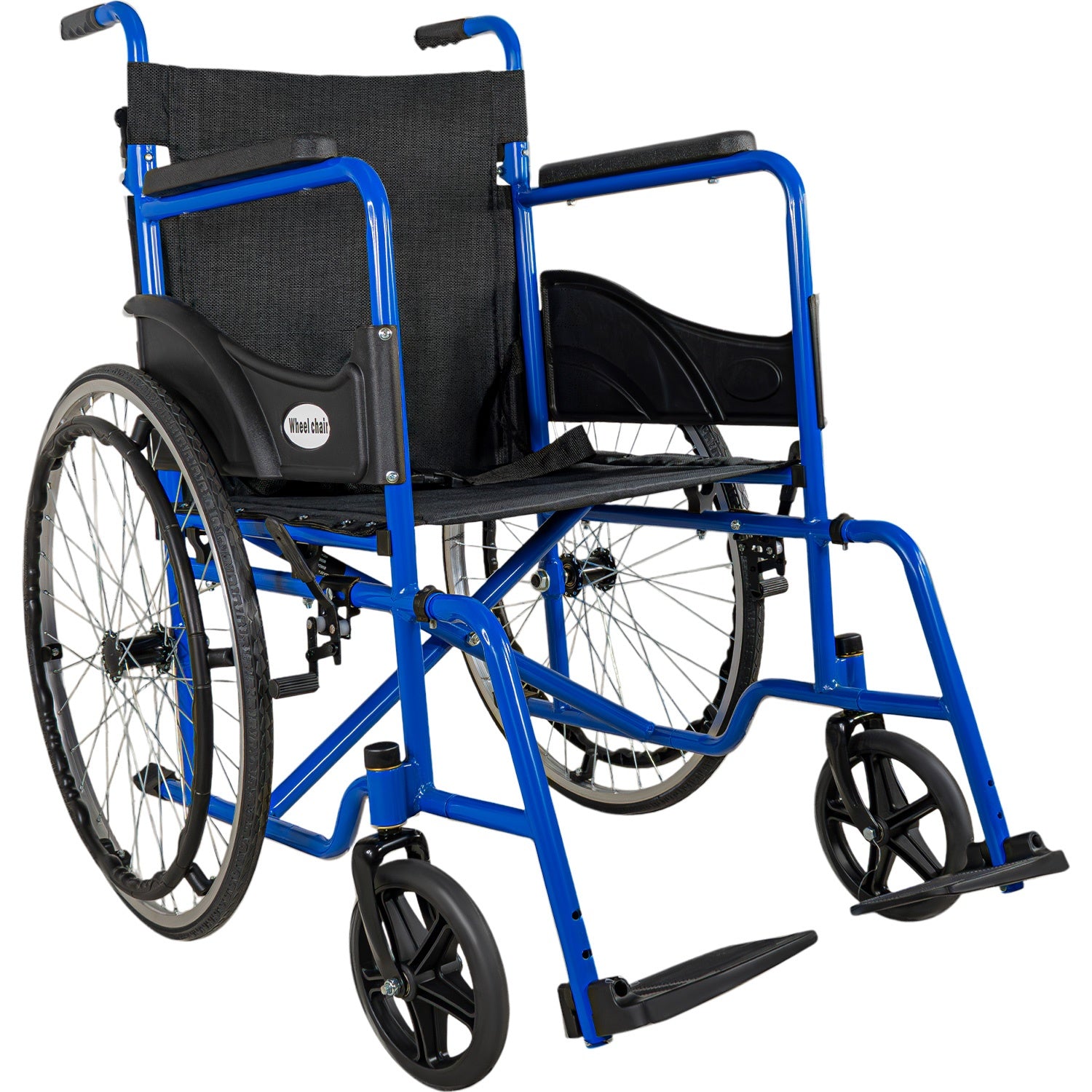 Silla Ruedas Adulto Aluminio Plegable Ligera Soporta 120kg