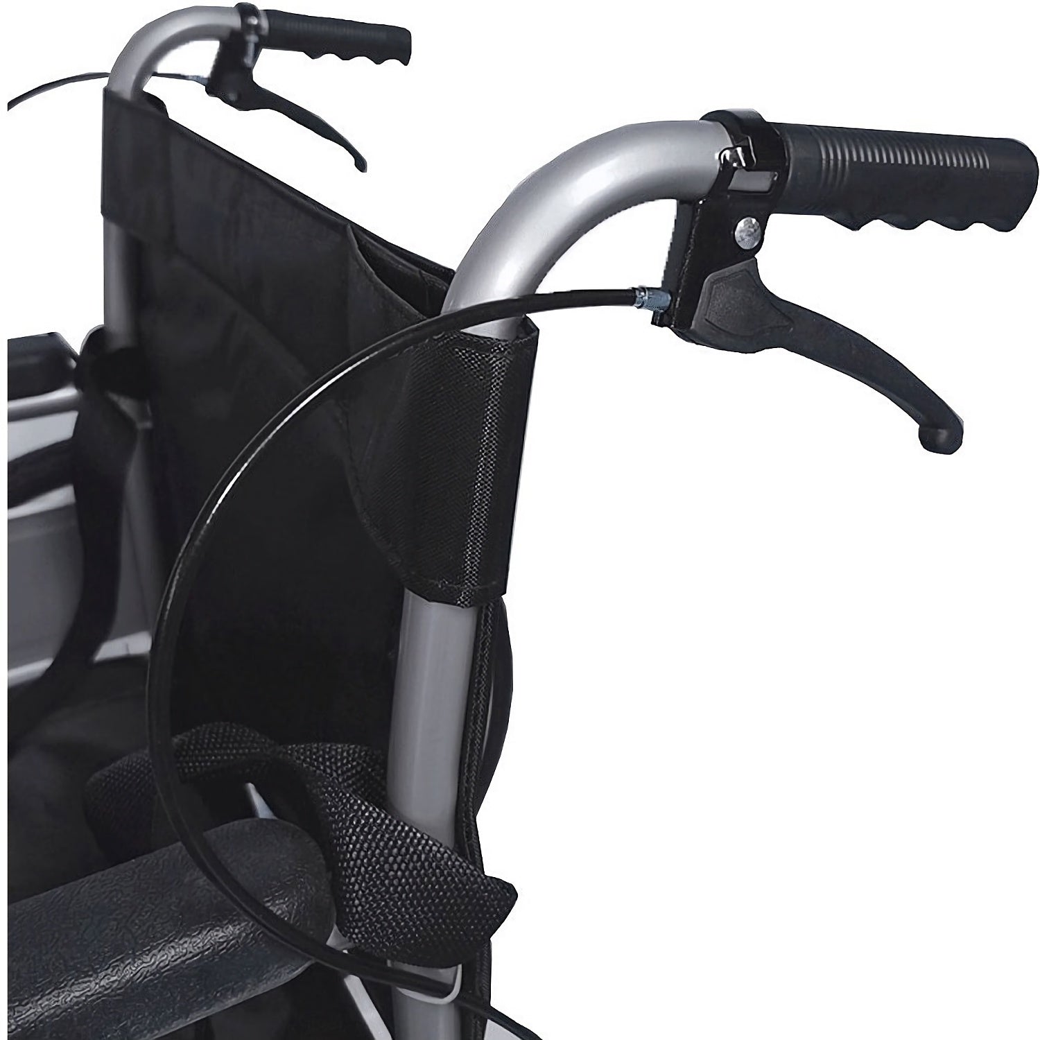 Silla de Ruedas Todo Terreno Plegable Uso Rudo Marco de Acero