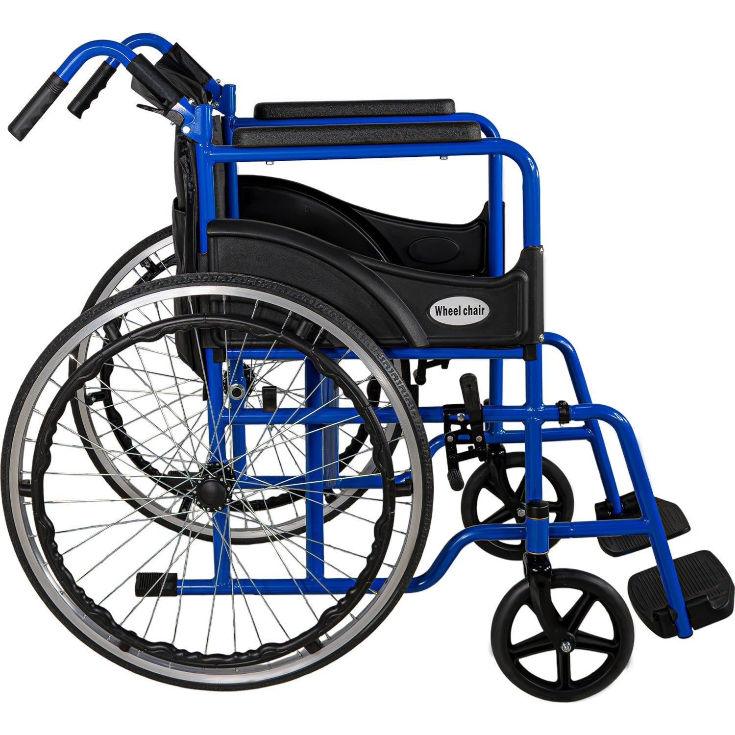 Silla Ruedas Adulto Aluminio Plegable Ligera Soporta 120kg