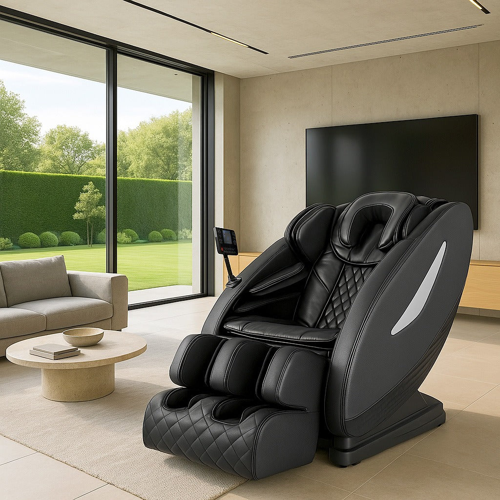 Sillon Masaje Electrico Reclinable Gravedad Cero Pantalla Nanofort