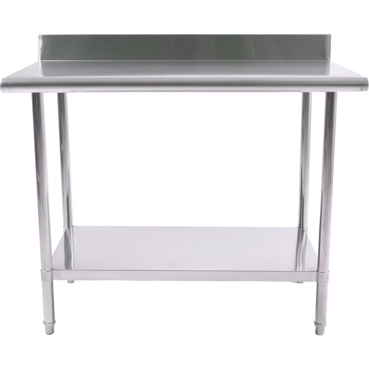 Mesa Isla Trabajo Acero Inoxidable Pasteur 110x60x105