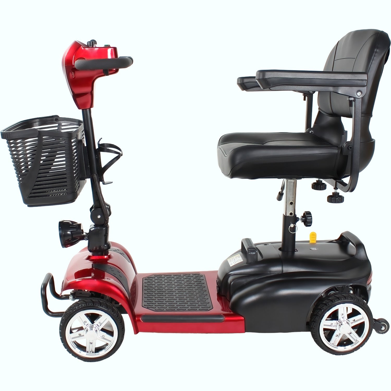 Silla Ruedas Electrica Scooter Recargable Luz Led Plegable
