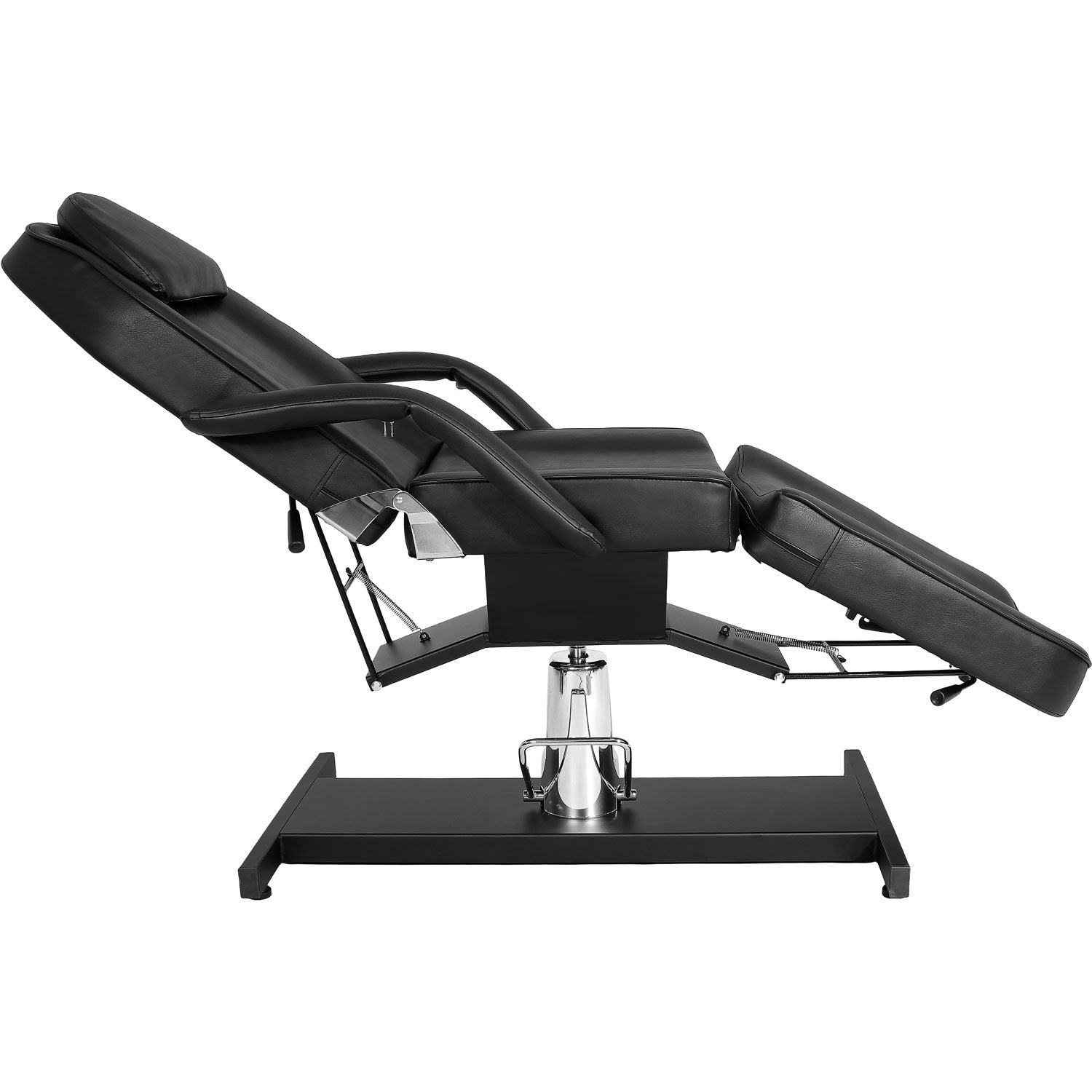 Silla Faciales Cama Camilla Sillón Spa Masaje Hidráulica Negra