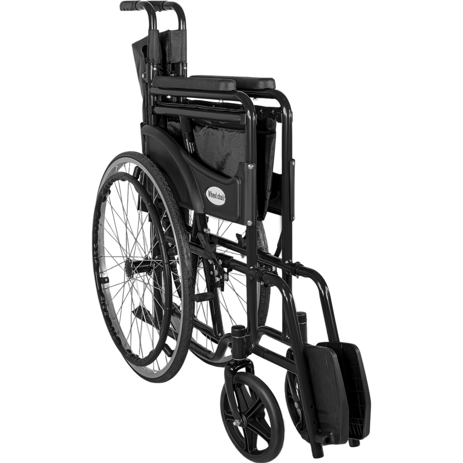 Silla Ruedas Adulto Aluminio Plegable Ligera Soporta 120kg Nanofort