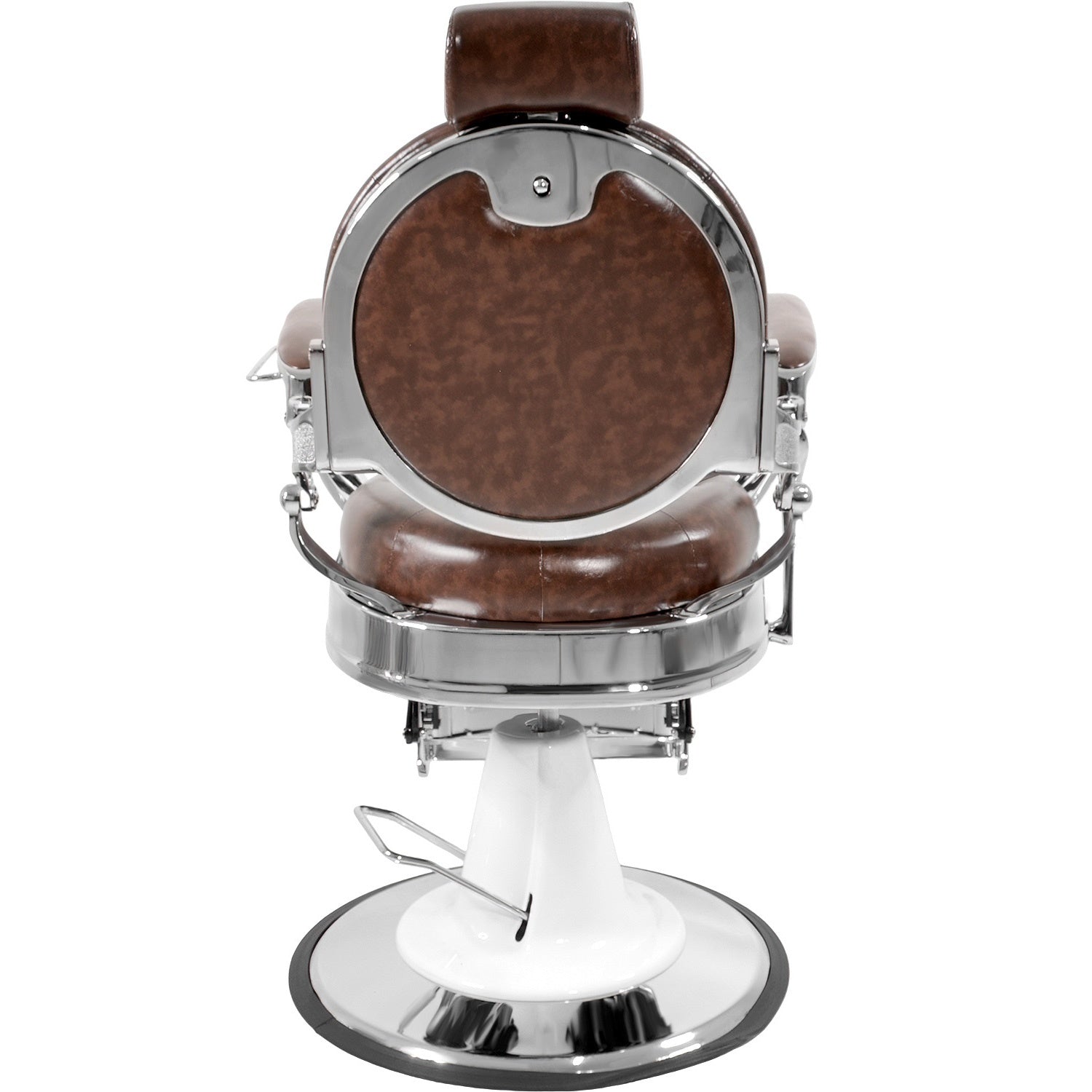 Sillon Barbero Capitonado Premium Barberia Lujo Peluqueria Old Class Cafe
