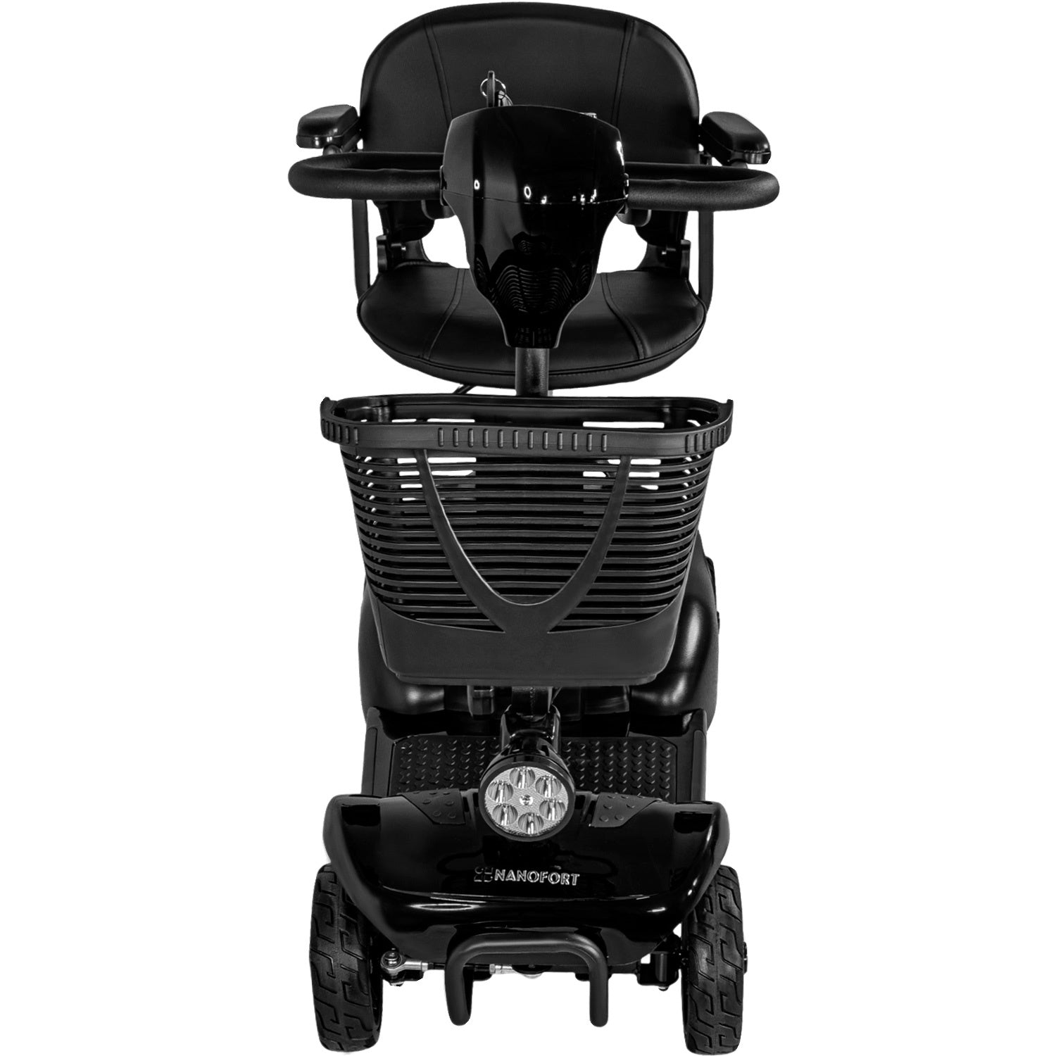 Silla Ruedas Electrica Scooter Recargable Luz Led Plegable	negro
