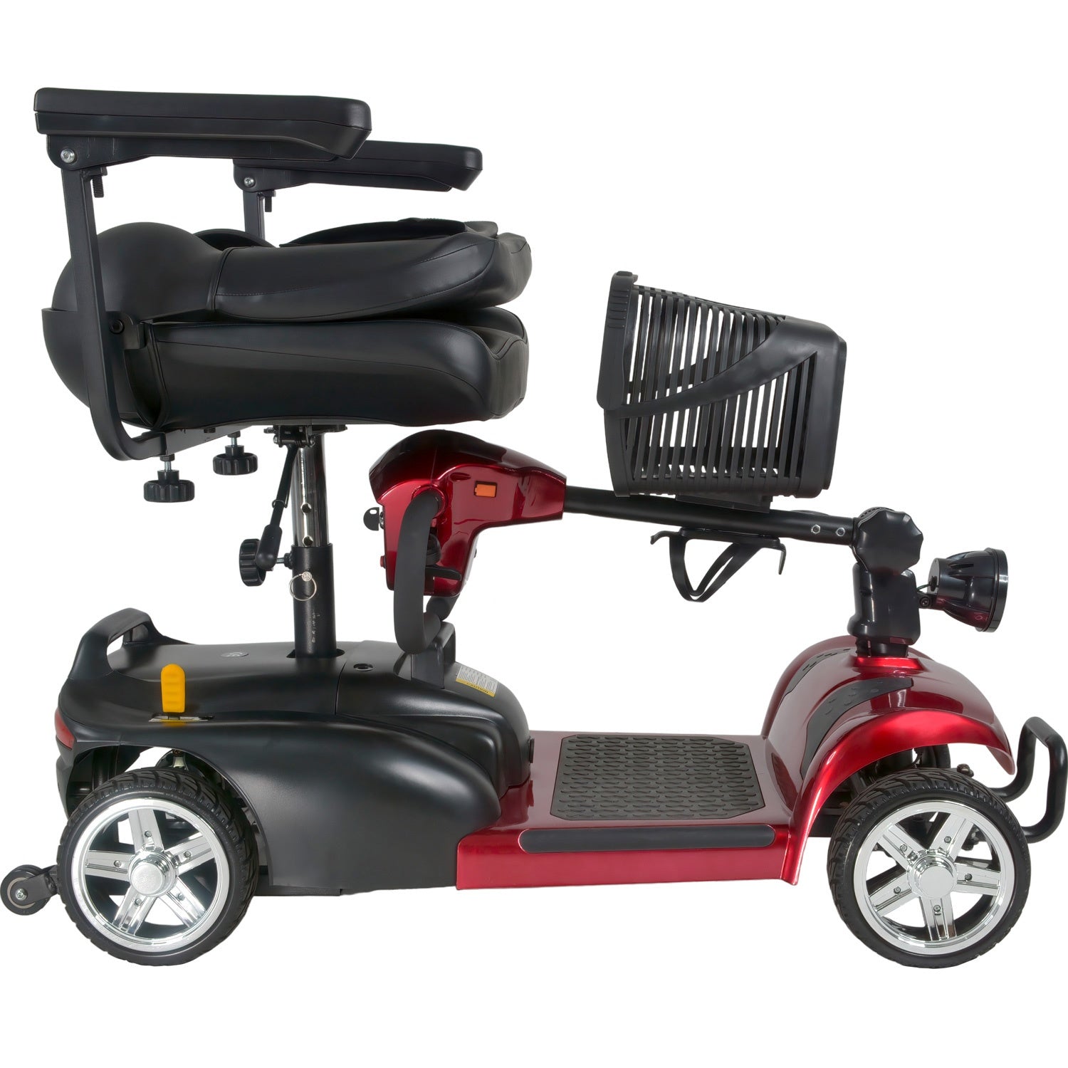 Silla Ruedas Electrica Scooter Recargable Luz Led Plegable