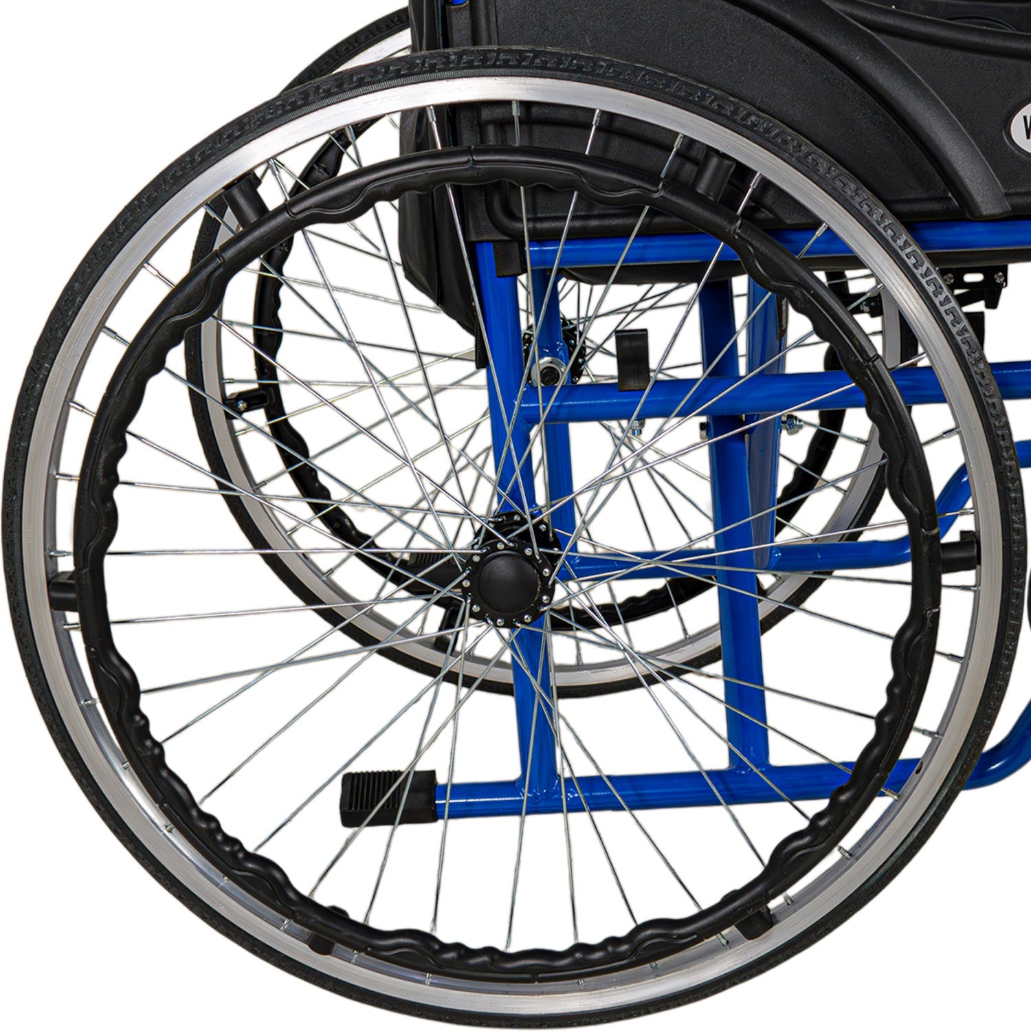 Silla Ruedas Adulto Aluminio Plegable Ligera Soporta 120kg
