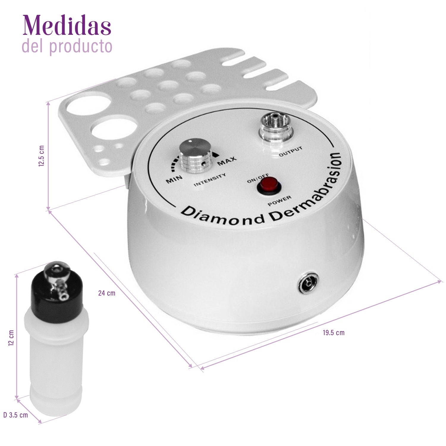 Maquina Dermoabrasion Multifuncion 3en1 Microdermo Diamond Peeling