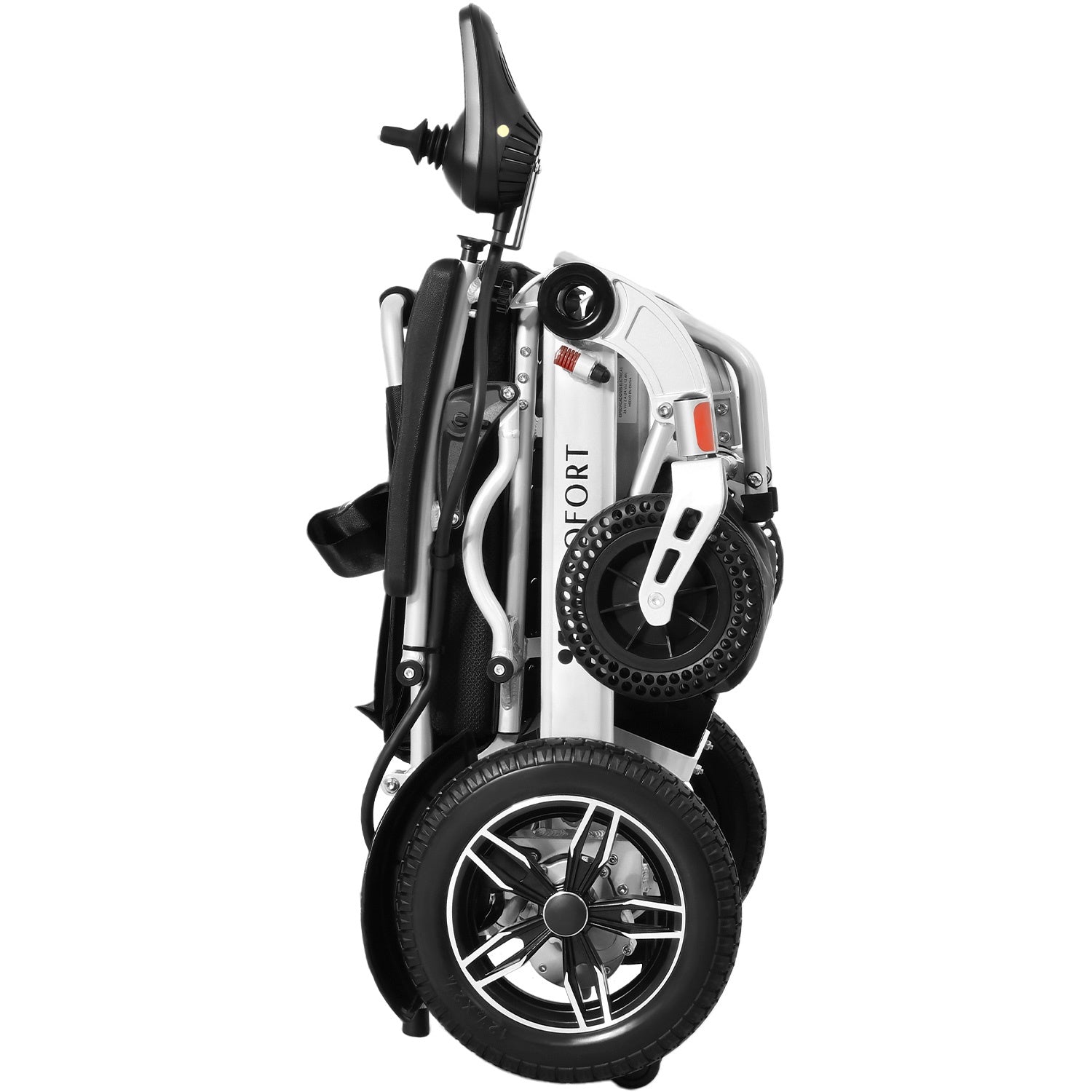 Silla Ruedas Electrica Plegable Acero Controlador 5 Vel