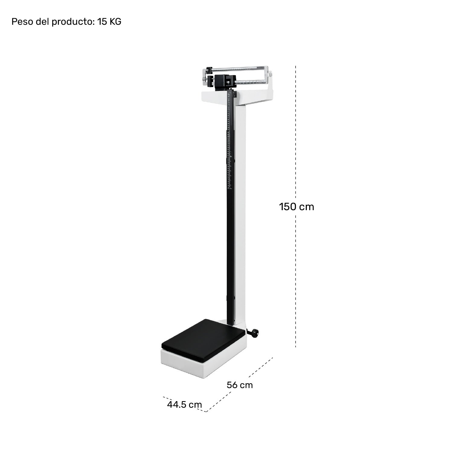 Bascula Balanza Mecanica Estadimetro Precision Clinica 200kg