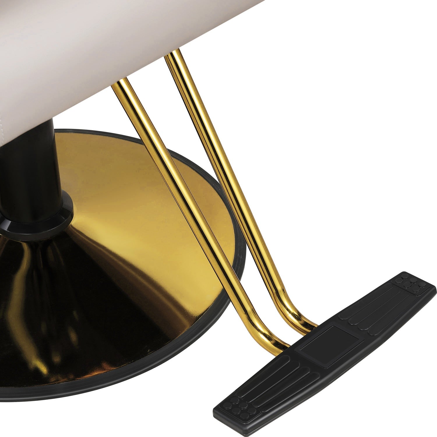 Silla Premium Salon Spa Estetica Neumatica Ajustable Gold