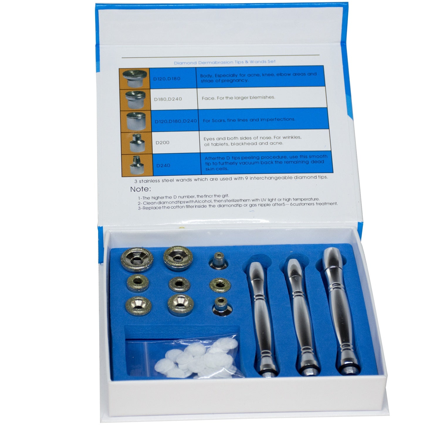 Maquina Dermoabrasion Multifuncion 3en1 Microdermo Diamond Peeling