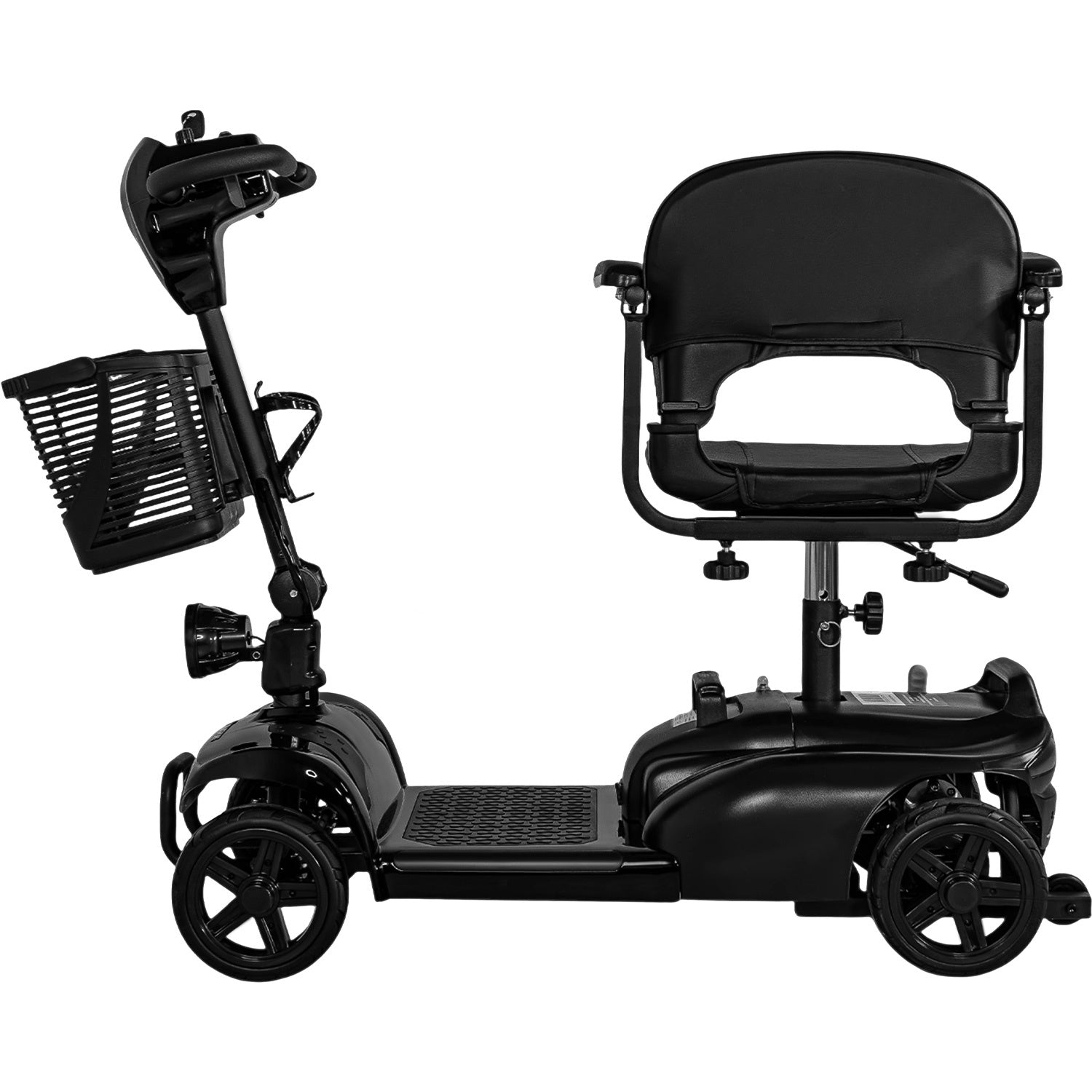 Silla Ruedas Electrica Scooter Recargable Luz Led Plegable	negro