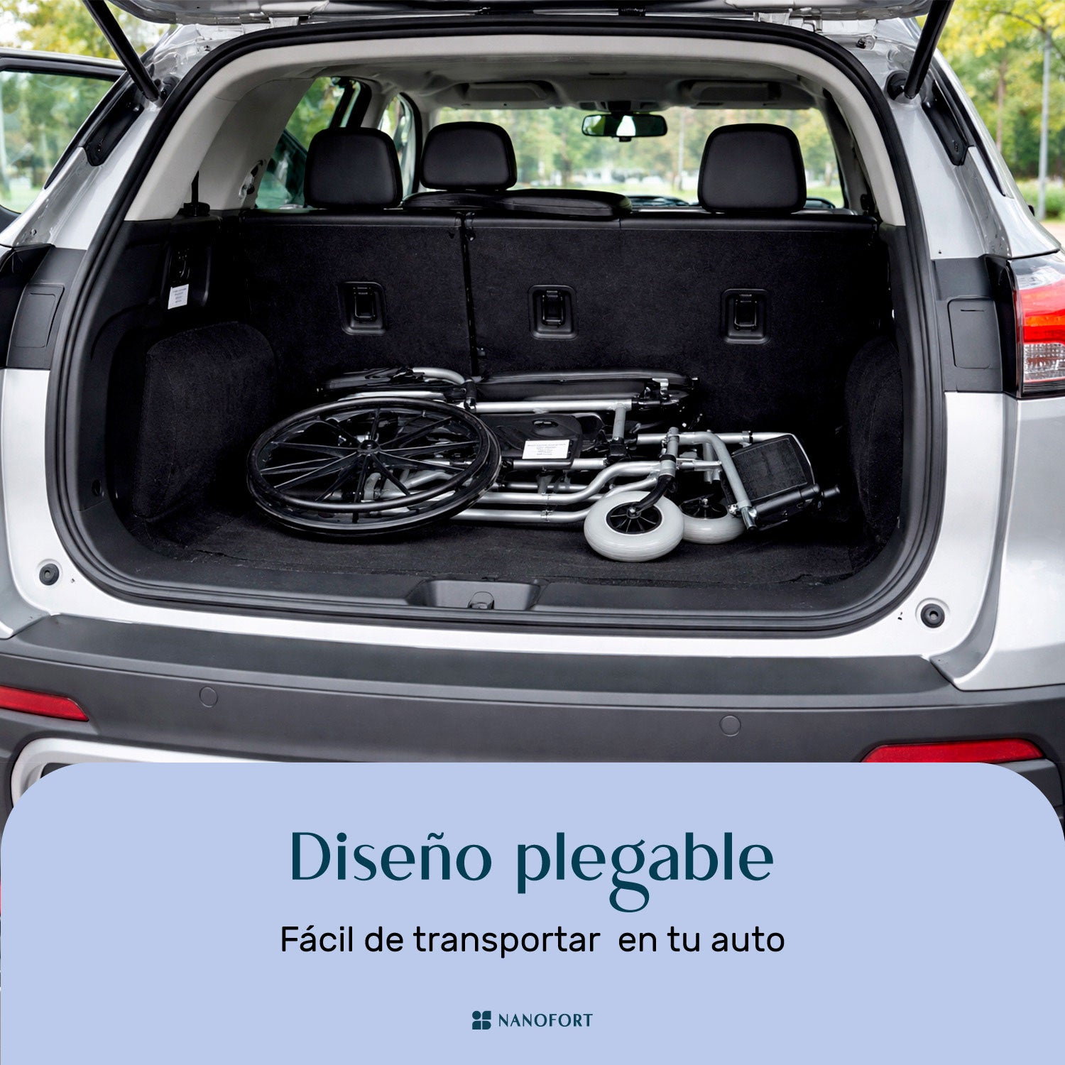 Silla De Ruedas Sobrepeso 150kg Doble Soporte Ancha Robusta