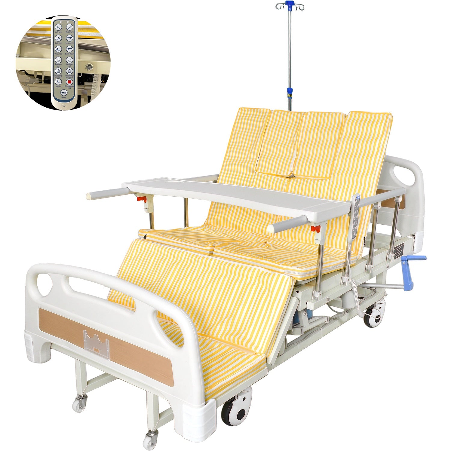 Cama Hospitalaria Electrica 6 Funciones Comodo Lujo Premium