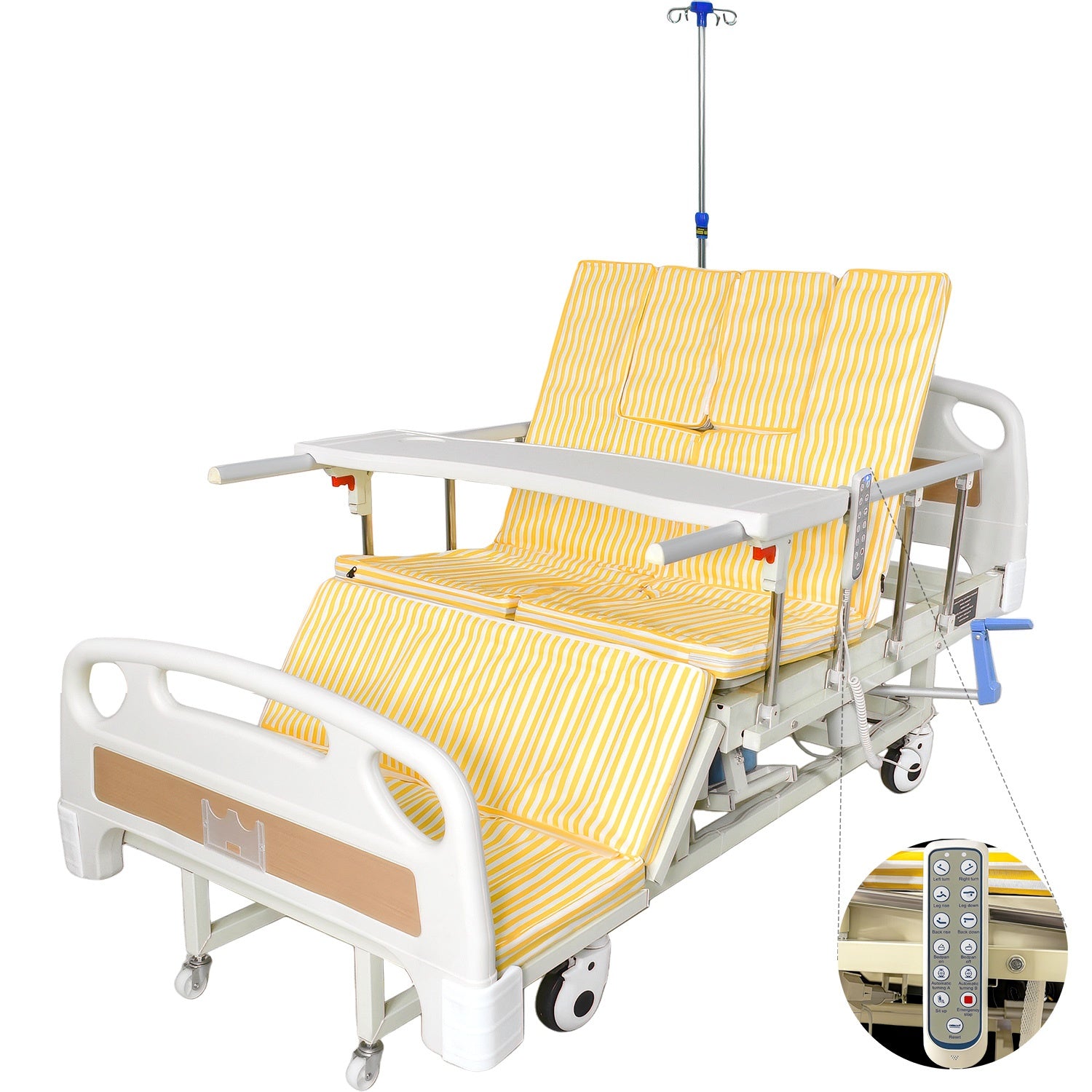 Cama Hospitalaria Electrica 6 Funciones Comodo Lujo Premium