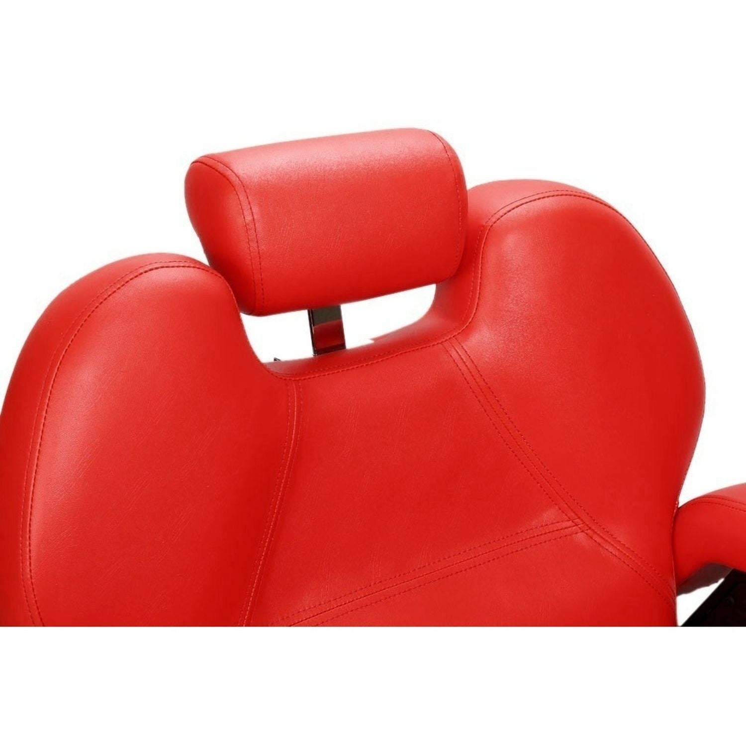 Sillon de Barbero Neumatico para Barberia, Peluqueria o Estetica Rojo