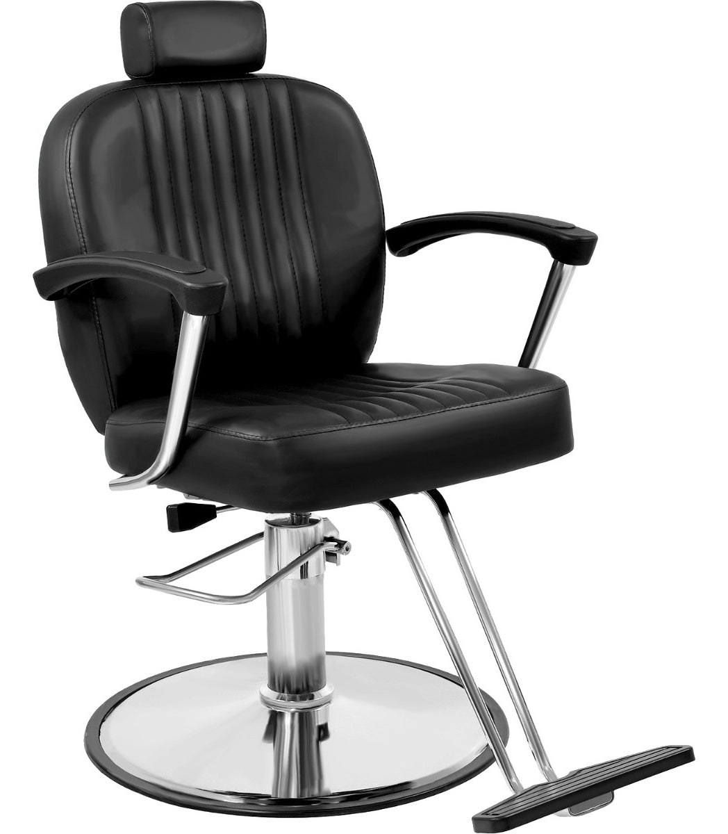 Silla de peluquero hidráulica reclinable silla de salón de 360 grados  giratoria sillas de peluquería silla de salón silla de estilo para equipo  de