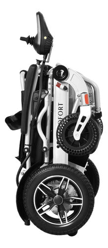Silla Ruedas Electrica Plegable Acero Controlador 5 Vel