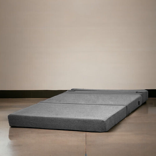Sofa Cama Futon Plegable Modular Sala Mueble 3 En 1 Negro