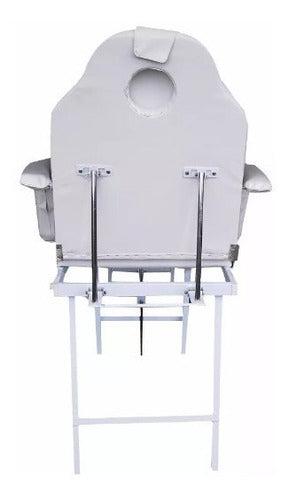 Silla Faciales Cama Camilla Sillón Spa Masaje Fisioterapia Blanca Facial