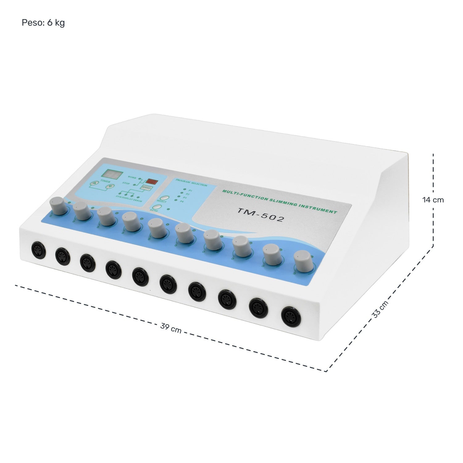 Maquina Electroestimulacion Muscular Terapeutica 20 Parches