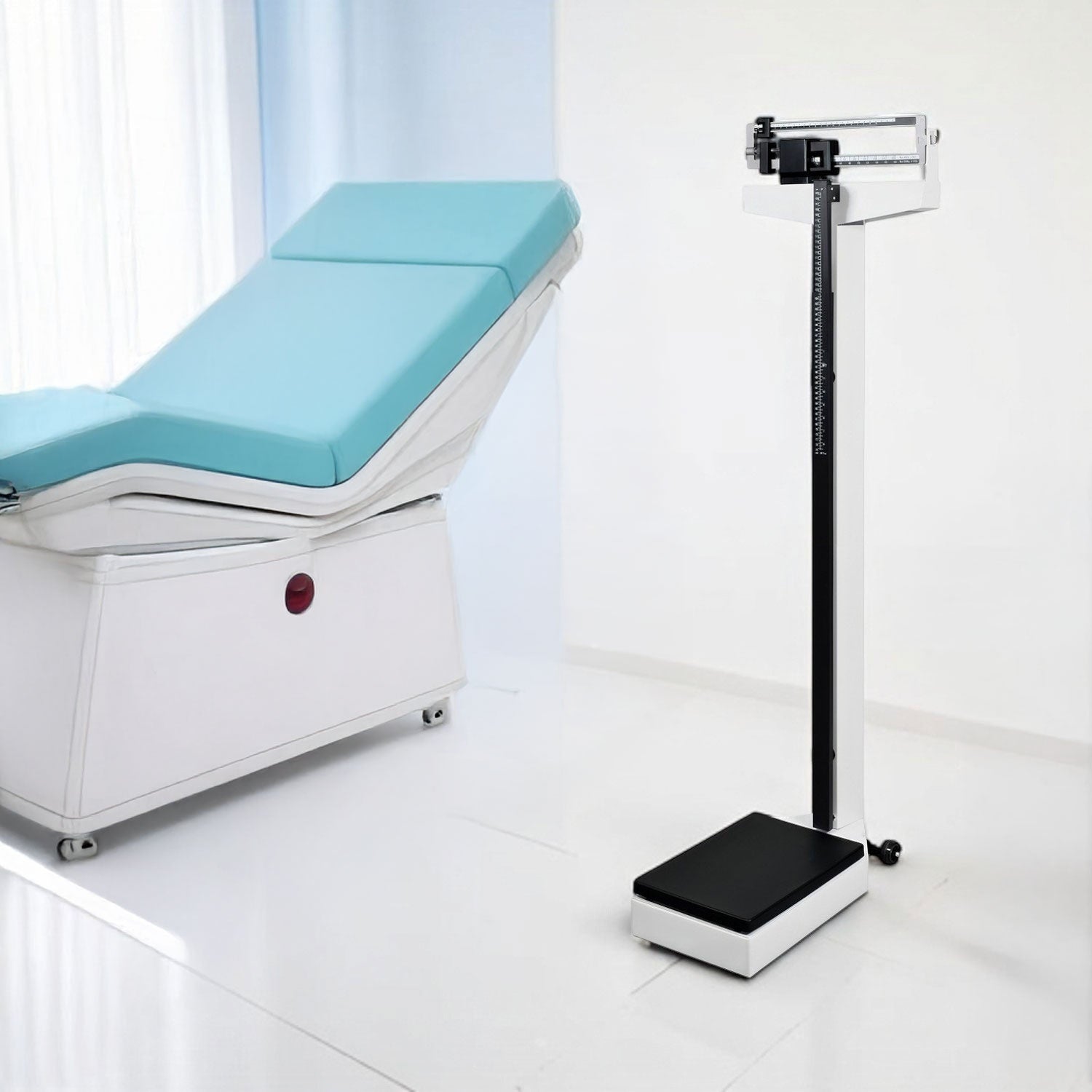 Bascula Balanza Mecanica Estadimetro Precision Clinica 200kg