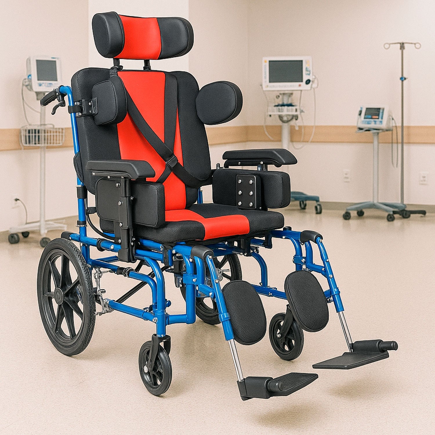 Silla De Ruedas Pci Paralisis Cerebral Adultos Infantil 20'