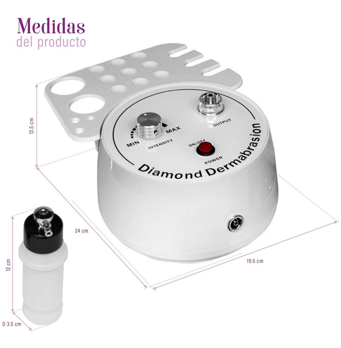 Maquina Dermoabrasion Multifuncion 3en1 Microdermo Diamond Peeling